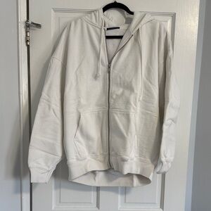 Brandy Melville white hoodie